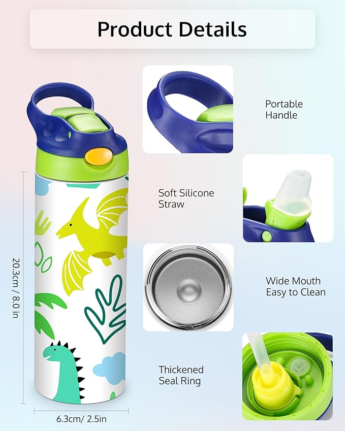 FBLEX Creation Station Customized Kids Water Bottle