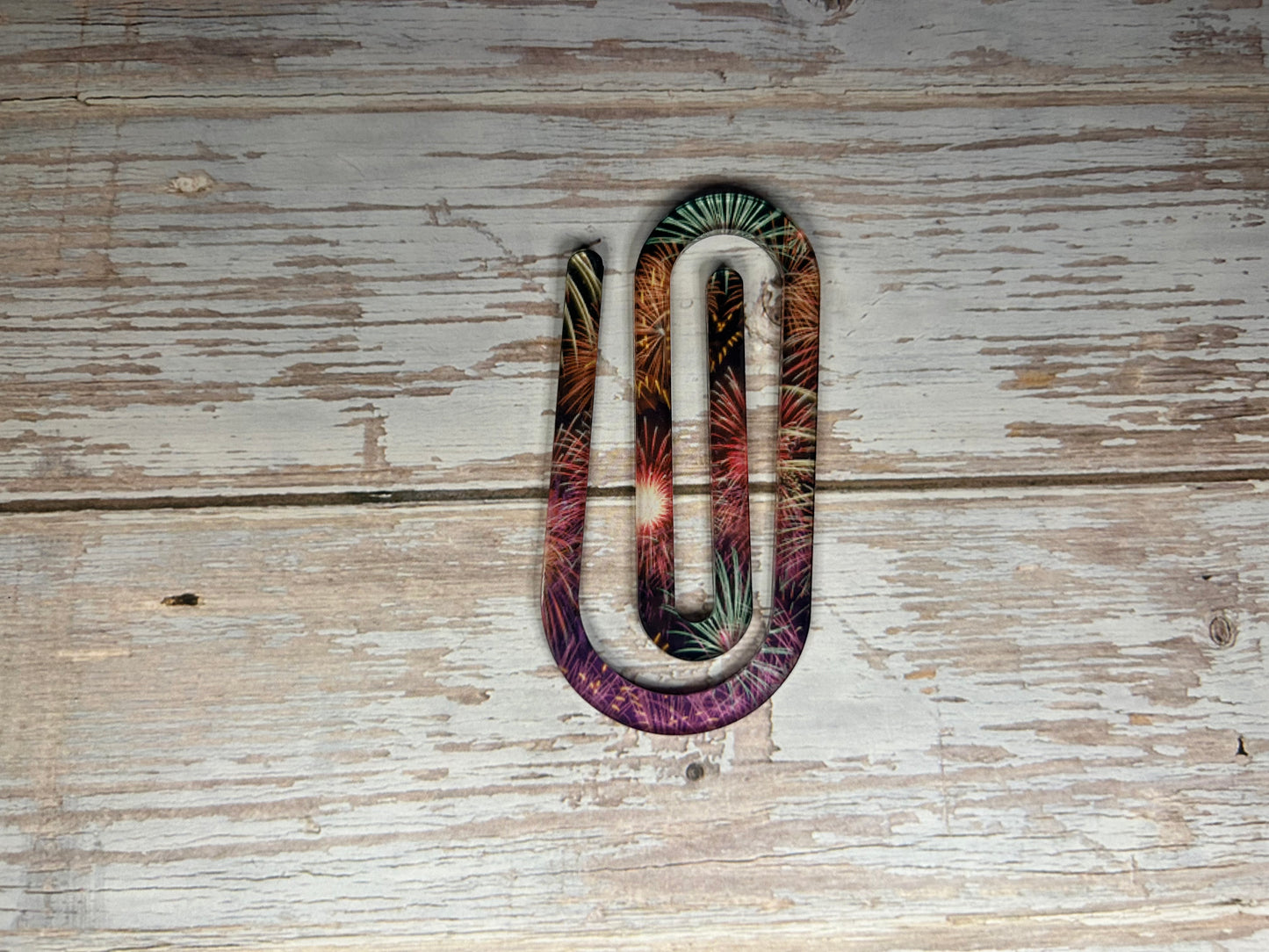 Personalized Teacher Acrylic Paperclip Bookmark - Pack of 3