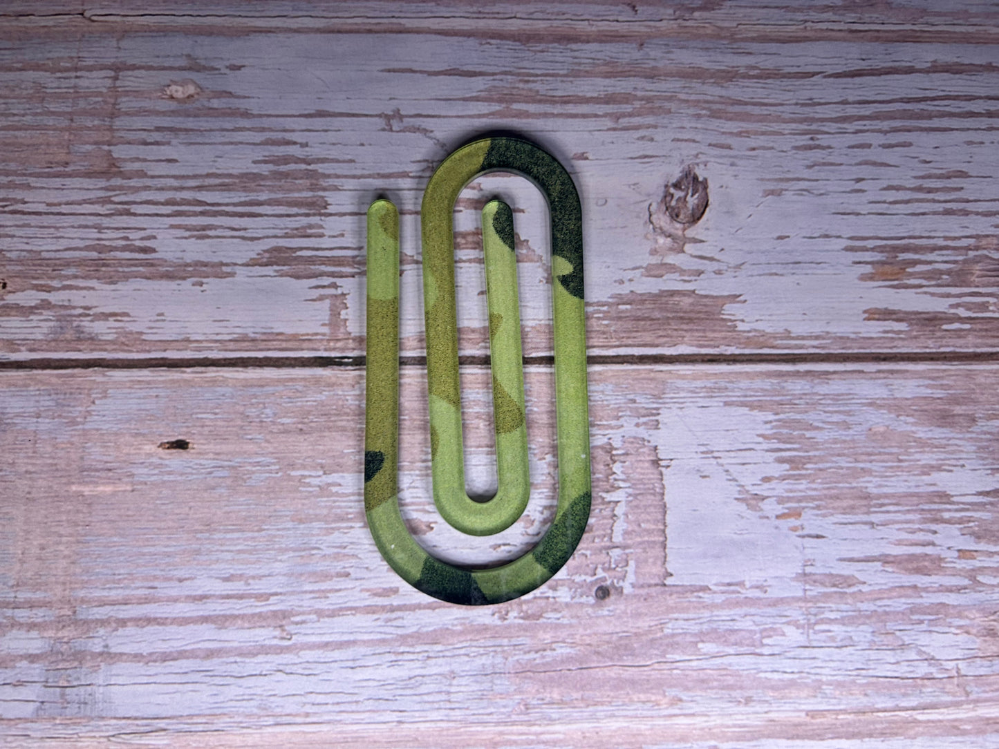 Personalized Teacher Acrylic Paperclip Bookmark - Pack of 3