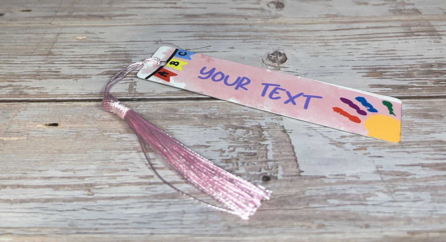 Personalized Teacher Appreciation Bookmarks