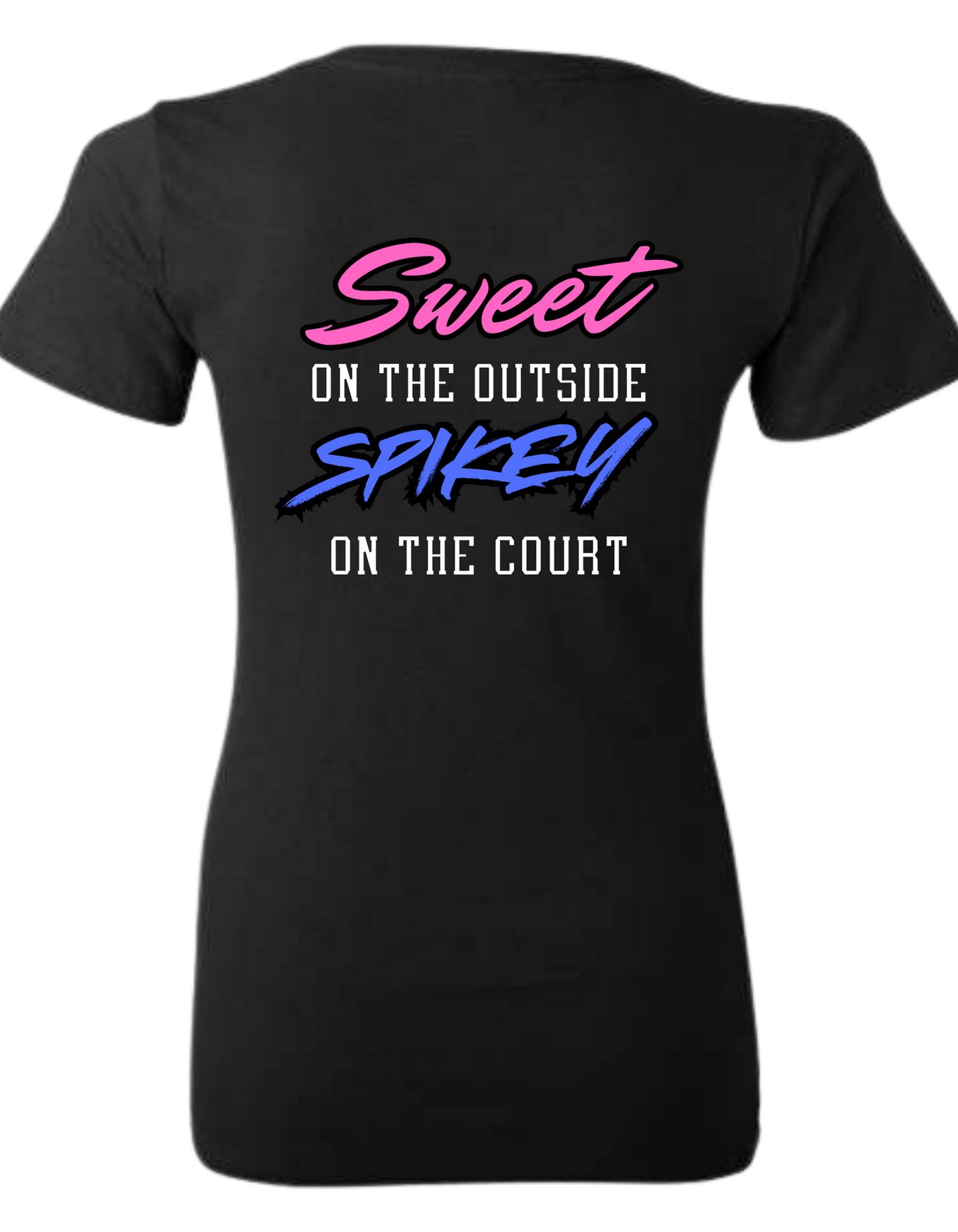 LCRAC Volleyball Team SWEET & SPIKEY 9U Women's V-Neck