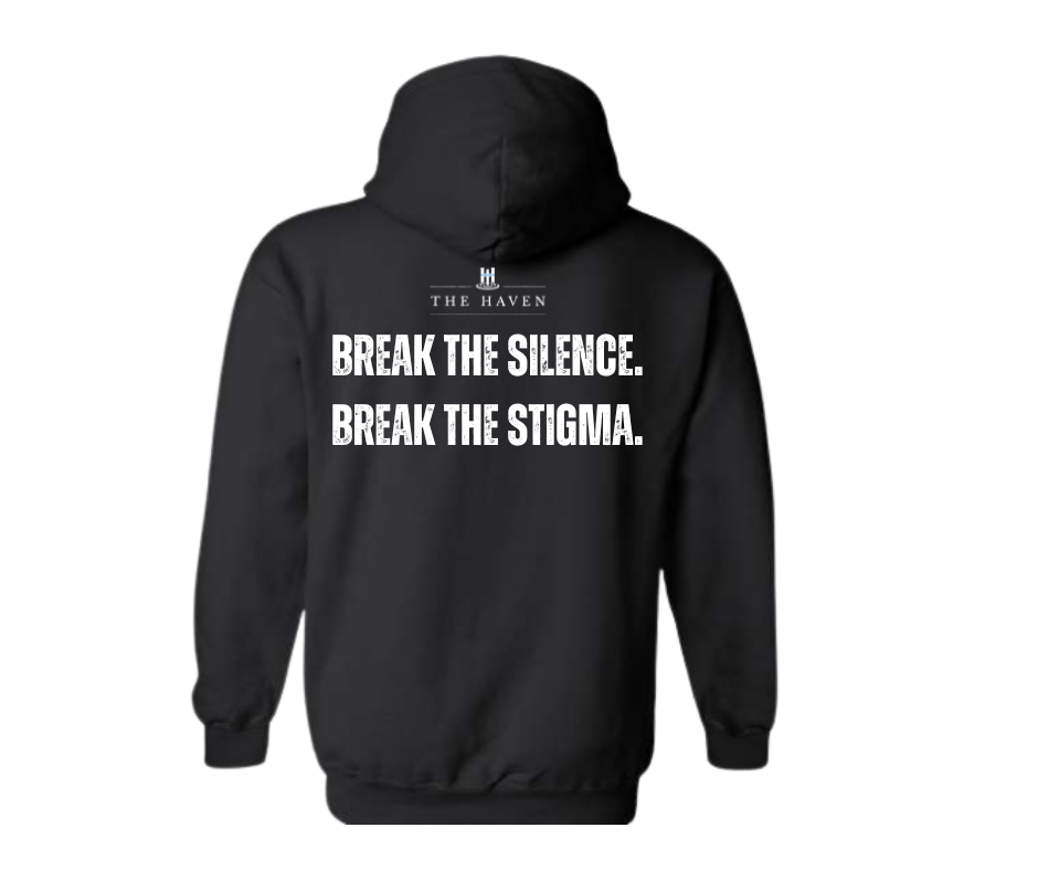 The Haven - Sweatshirt - "RUOK" & "The Haven" Logo and Prayer