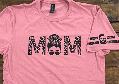 Shirt for mom | Custom shirt | Mom shirt | Mama shirt Girl mom | Mom bun | Gildan | T-shirt