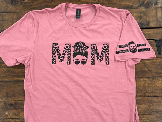 Shirt for mom | Custom shirt | Mom shirt | Mama shirt Girl mom | Mom bun | Gildan | T-shirt