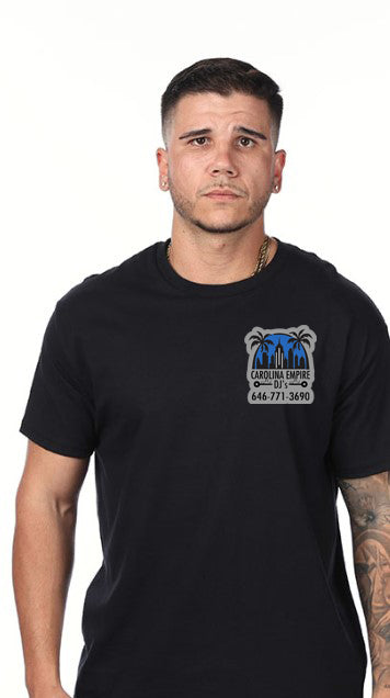 Carolina Empire DJ's Black Shirts with Logo