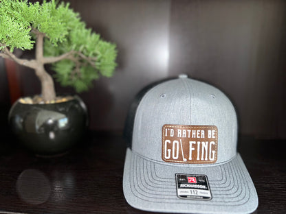 "I'd Rather Be Golfing" Trucker Hat