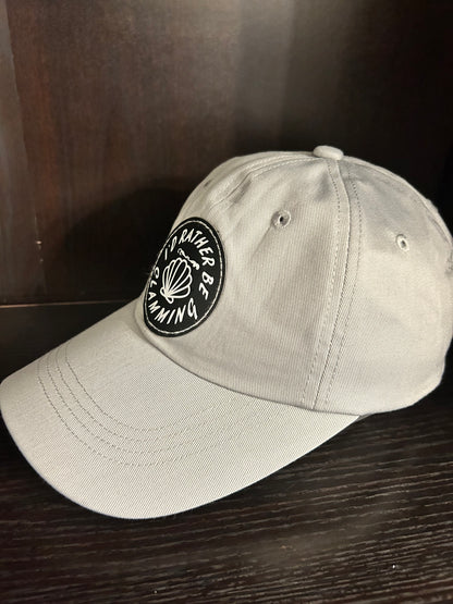 "I'd rather be clamming" hat.