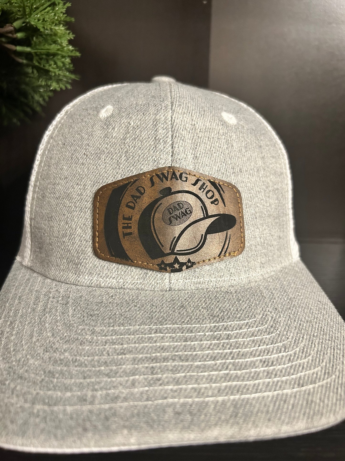 Add your Custom Logo to a Trucker Hat! Have the leather patch placed on a Richardson 112 Trucker Hat!