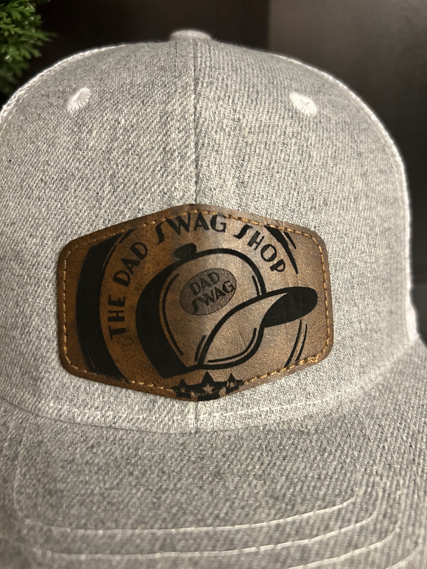Add your Custom Logo to a Trucker Hat! Have the leather patch placed on a Richardson 112 Trucker Hat!