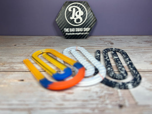 Personalized Teacher Acrylic Paperclip Bookmark - Pack of 3
