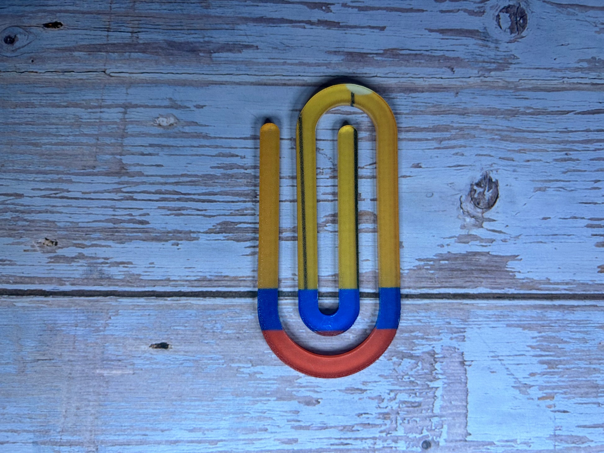 Personalized Teacher Acrylic Paperclip Bookmark - Pack of 3