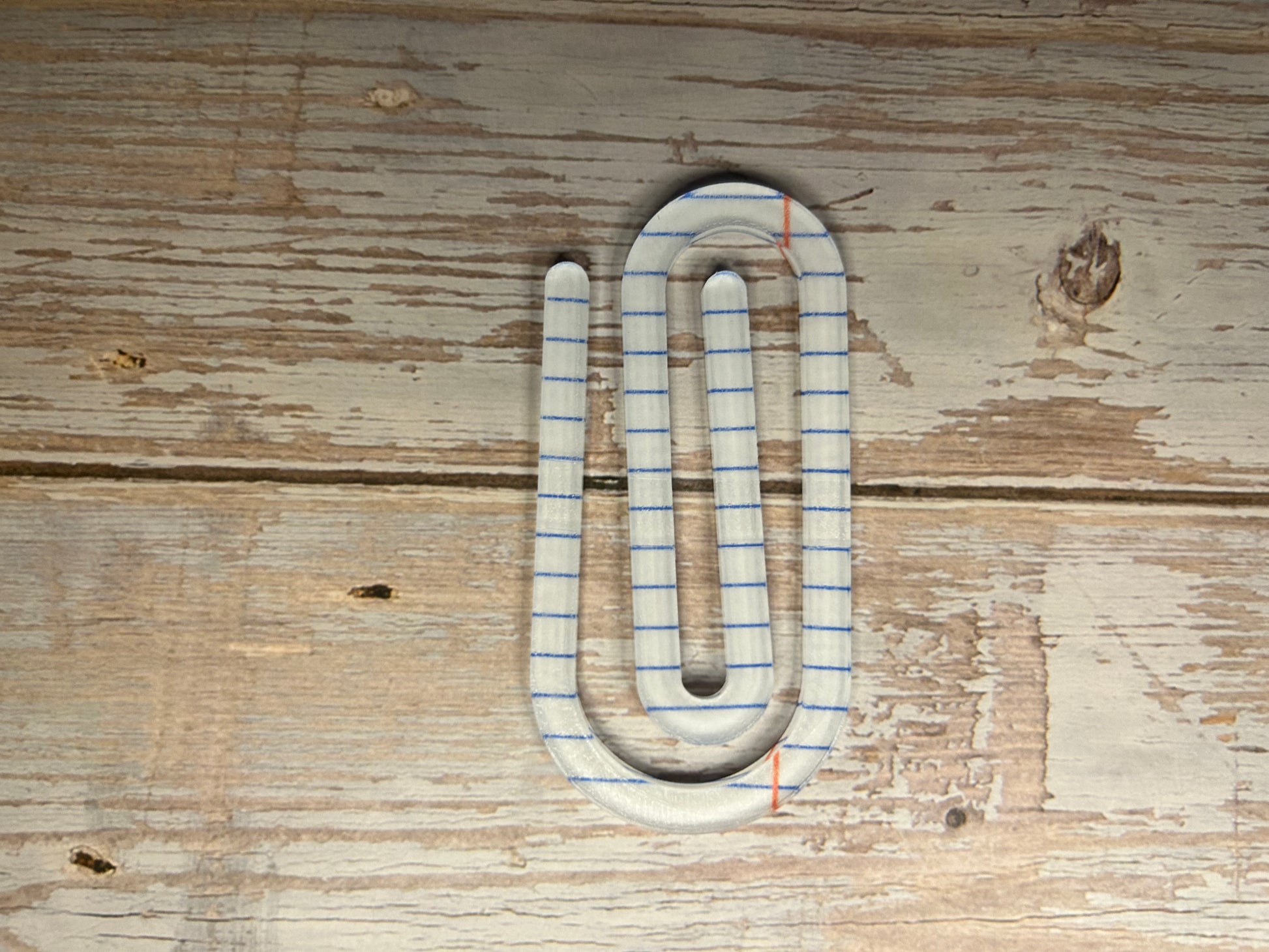 Personalized Teacher Acrylic Paperclip Bookmark - Pack of 3