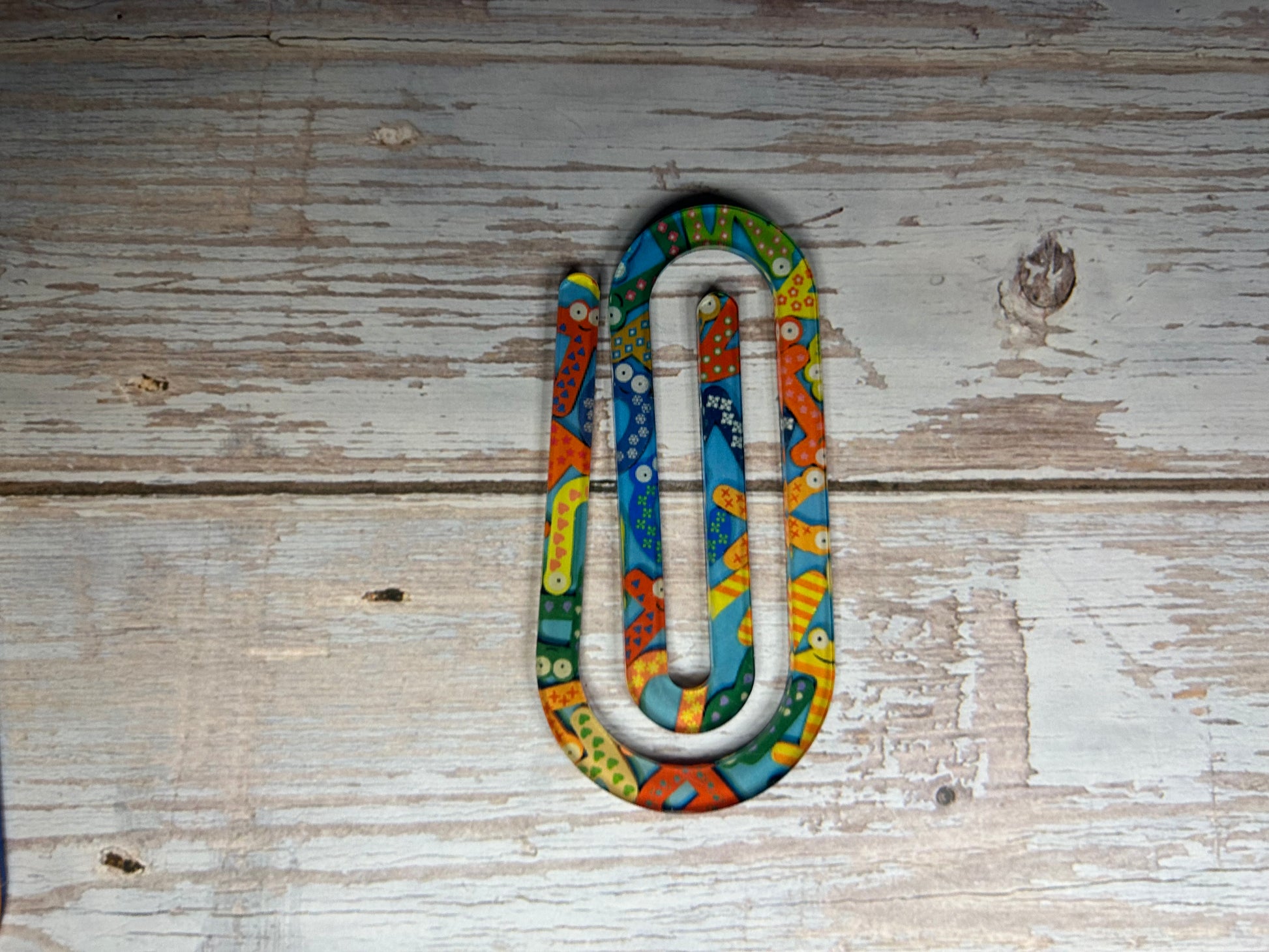 Personalized Teacher Acrylic Paperclip Bookmark - Pack of 3