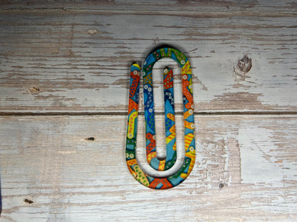 Personalized Teacher Acrylic Paperclip Bookmark - Pack of 3