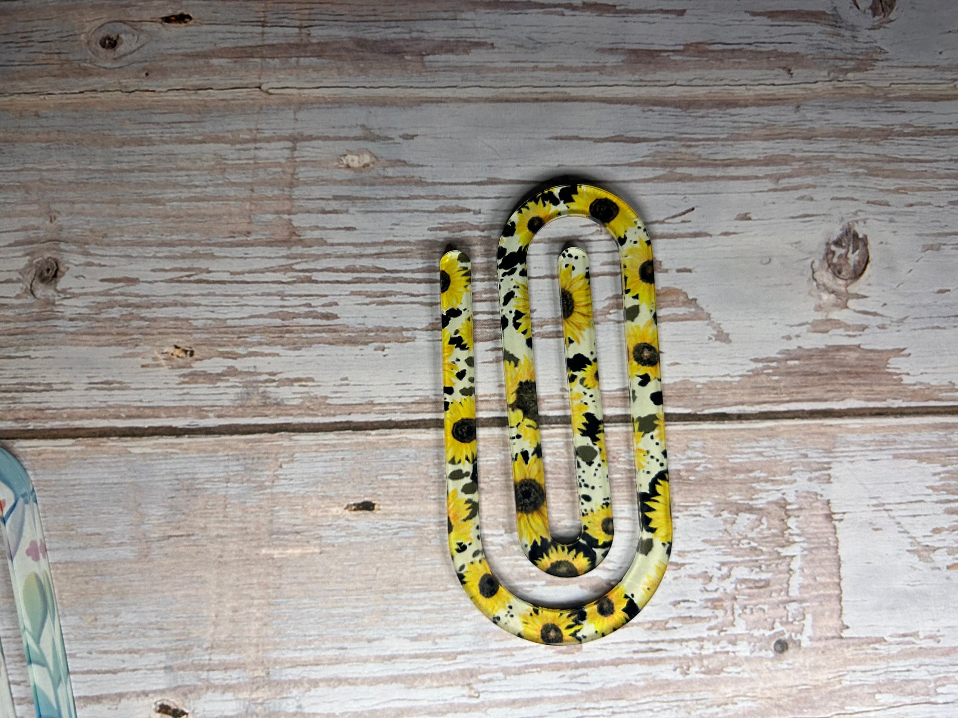 Personalized Teacher Acrylic Paperclip Bookmark - Pack of 3