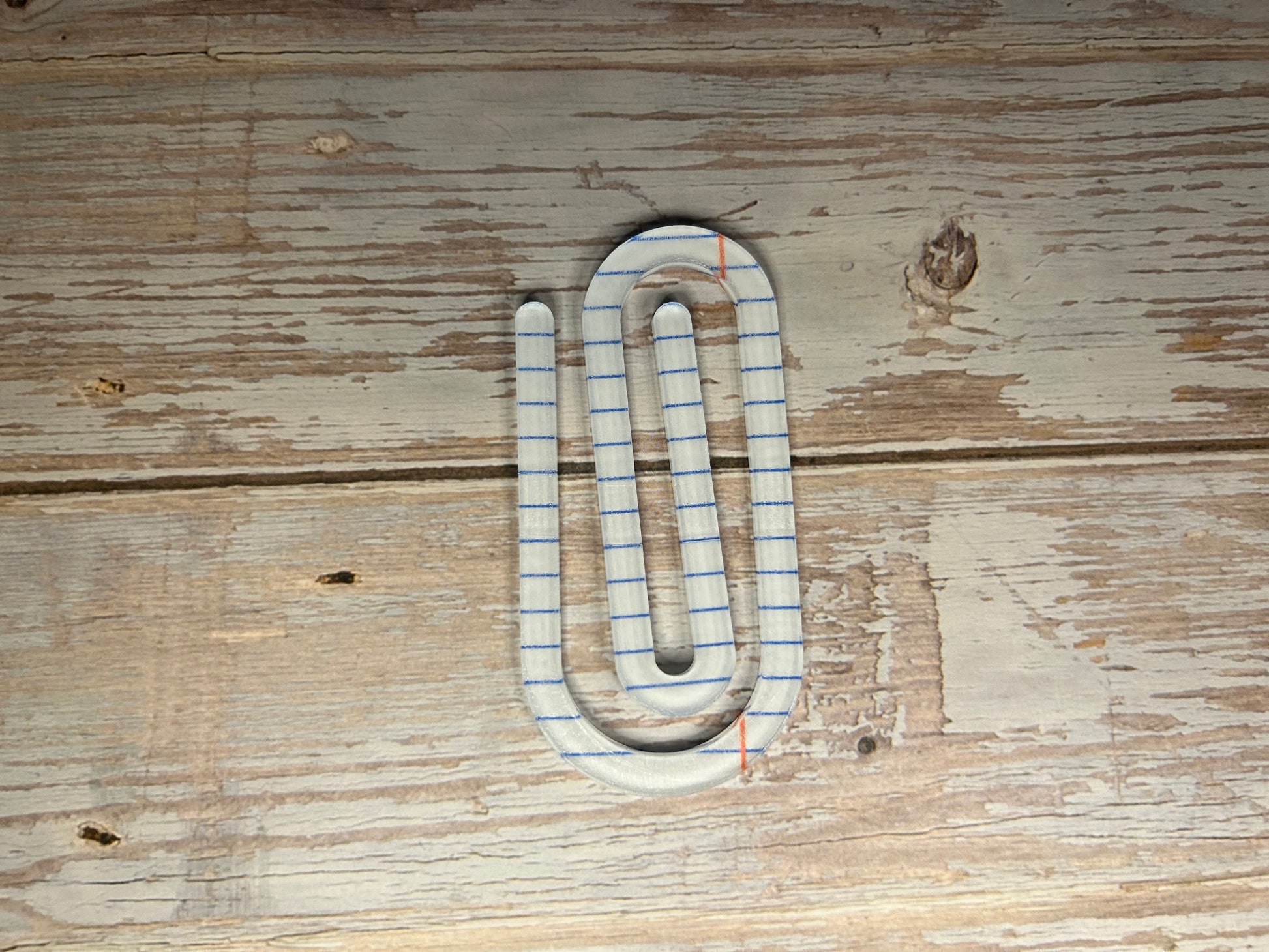Personalized Teacher Acrylic Paperclip Bookmark - Pack of 3