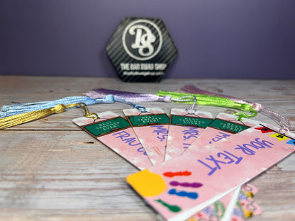 Personalized Teacher Appreciation Bookmarks
