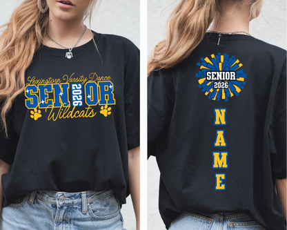 Lexington Varsity Dance Senior Shirts