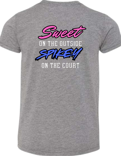 LCRAC Volleyball Team SWEET & SPIKEY 9U YOUTH T-Shirts
