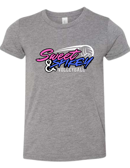 LCRAC Volleyball Team SWEET & SPIKEY 9U YOUTH T-Shirts